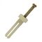 NYLON ANCHOR, ROUND HD 6.5 x 25mm, HOLE 6.5mm [200]