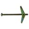 SPRING TOGGLE,RND HD,75mm LONG THREAD 4.76mm(3/16in) [50]