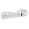 POWERBOARD 4 WAY SURGE O/LOAD PROTECTED 3m LEAD