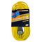 EXTENSION LEAD, 10m 10A HEAVY DUTY PVC YELLOW