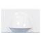 WALL PLATE, BULL NOSE, WHITE
