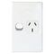 POWER POINT, SINGLE, 10A A SERIES, VERTICAL