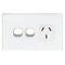 POWER POINT, SINGLE, 10A WITH EXTRA 16A SWITCH