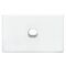 SWITCH PLATE ONLY, NO MECHS 1 GANG W/COVER, S SERIES