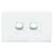 SWITCH, 16A, TWO WAY, 2 GANG