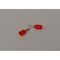 TERMINAL BOOT LACE 1mm2 RED [100]