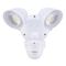 TWIN 20W LED 5000K WH SENSOR QUICK CONNECT BASE 4000 LUMENS