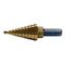 STEP DRILL BIT, 10 STEPS 4-22mm IN 2mm INCREMENTS