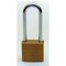 LOCKOUT PADLOCK, BRASS 50mm SHACKLE, HANG PACK