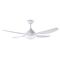 CEILING FAN, 48in 4 ABS BLADED RUSSELL, + CCT LED 18W, WHITE