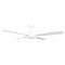 CEILING FAN, 52in DC 4 BLADE WHITE + LIGHT, RC & W/CONTROL