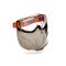 GOGGLE/MASK COMBO CLEAR VADAR, ANTI FOG