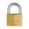 PADLOCK BRASS 45 x 15 x 68mm KEYED ALIKE