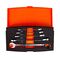 COMBINATION RATCHET SPANNER SET, 5PCE 8, 10, 13, 17, 19mm
