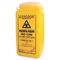 WASTE/SHARPS CONTAINER 1.4L WITH LID