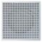 GRILLE, EGGCRATE, WHITE, 100mm