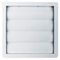 GRILLE, GRAVITY, WHITE, 125mm