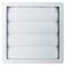 GRILLE, GRAVITY, WHITE, 150mm