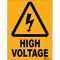 SIGN, 225 x 300mm POLY HIGH VOLTAGE