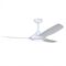 EVO II, 50in DC 3 ABS BLADED WHT + LED, REMOTE & WALL CNTRL