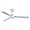 CEILING FAN, 48in 3 ABS BLADED HAWK, WHITE
