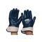 GLOVE, BLUE NITRILE FULL DIP WITH SAFETY CUFF, SIZE 10