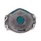 MASK,DUST DISPOSABLE P2, VALVE ACTIVE CARBON FILTER [12]