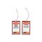 TAG,SAFETY DANGER 125 x 75mm NON TEAR,ALL WEATHER [100]