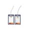 TAG, INFORMATION 125 x 75mm NON TEAR, ALL WEATHER [100]