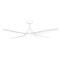 CEILING FAN, 58in DC ABS BLADE RONDO WHITE