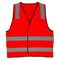 SAFETY VEST, HI-VIZ, ORANGE DAY/NIGHT (CLASS D/N), LARGE