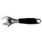 WRENCH, ADJUSTABLE 150mm BLACK 20mm OPENING