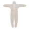 COVERALLS, DISPOSABLE WHITE