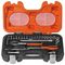 SOCKET SET 29 PIECE, 1/4INCH DRIVE
