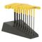 HEX KEY SET, T HANDLE IMPERIAL 10 PIECE
