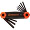HEX KEYS, FOLDING SET 8 PIECE 1.5mm TO 8mm
