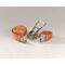 STRAP 5000kg ORANGE 10m x 50mm, 2 PIECE,HOOKS