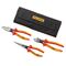 PLIERS SET 3 PIECE, WITH POUCH INSULATED, 1000V