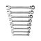 SPANNER GEAR WRENCH SET OPEN END 8 PIECE