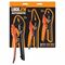 PLIER SET, SELF ADJUSTING 175,250mm CURVED, 200mm NEEDLE