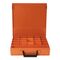 ROLACASE WITH 6 DIVIDERS ORANGE 370 x 370 x 85mm