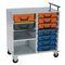 MOB WORK STATION ROLRC7DC/DM DOUBLE CABINET WITH CASES