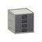DRAWER CABINET KIT 4 SERIES RC4/40 WITH 4 x RC401