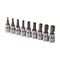 SOCKET SET, 3/8in DRIVE METRIC, IN-HEX 9PCE