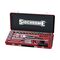 SOCKET SET, 1/2in DRIVE, 33PCE METRIC
