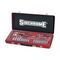 SOCKET SET, 57PCE METRIC 1/4in & 3/8in DRIVE
