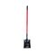SHOVEL, MEDIUM SQUARE MOUTH LONG FIBREGLASS HANDLE