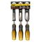 WOOD CHISEL 3 PIECE SET STANLEY FATMAX