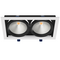 HANECO XBOX LED 30W RECTANGLE TWIN ADJ D/L 3CCT 3/4/5K WH 300X162MM C/O