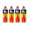BUTANE GAS, 4 PACK BAYONET FITTING